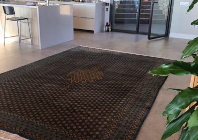 Ghom wool rug already laid (1)