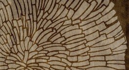 Alfombras modernas y de piel