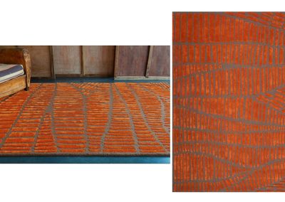 Serge Lesage Enia Orange Rug